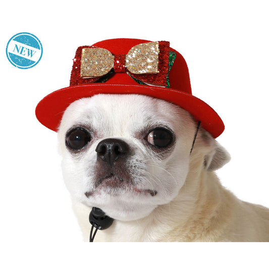 Dog Costume Red Hat